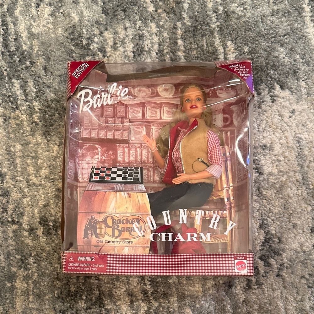 Vintage Barbie Country Charm Doll Cracker Barrel Special Edition